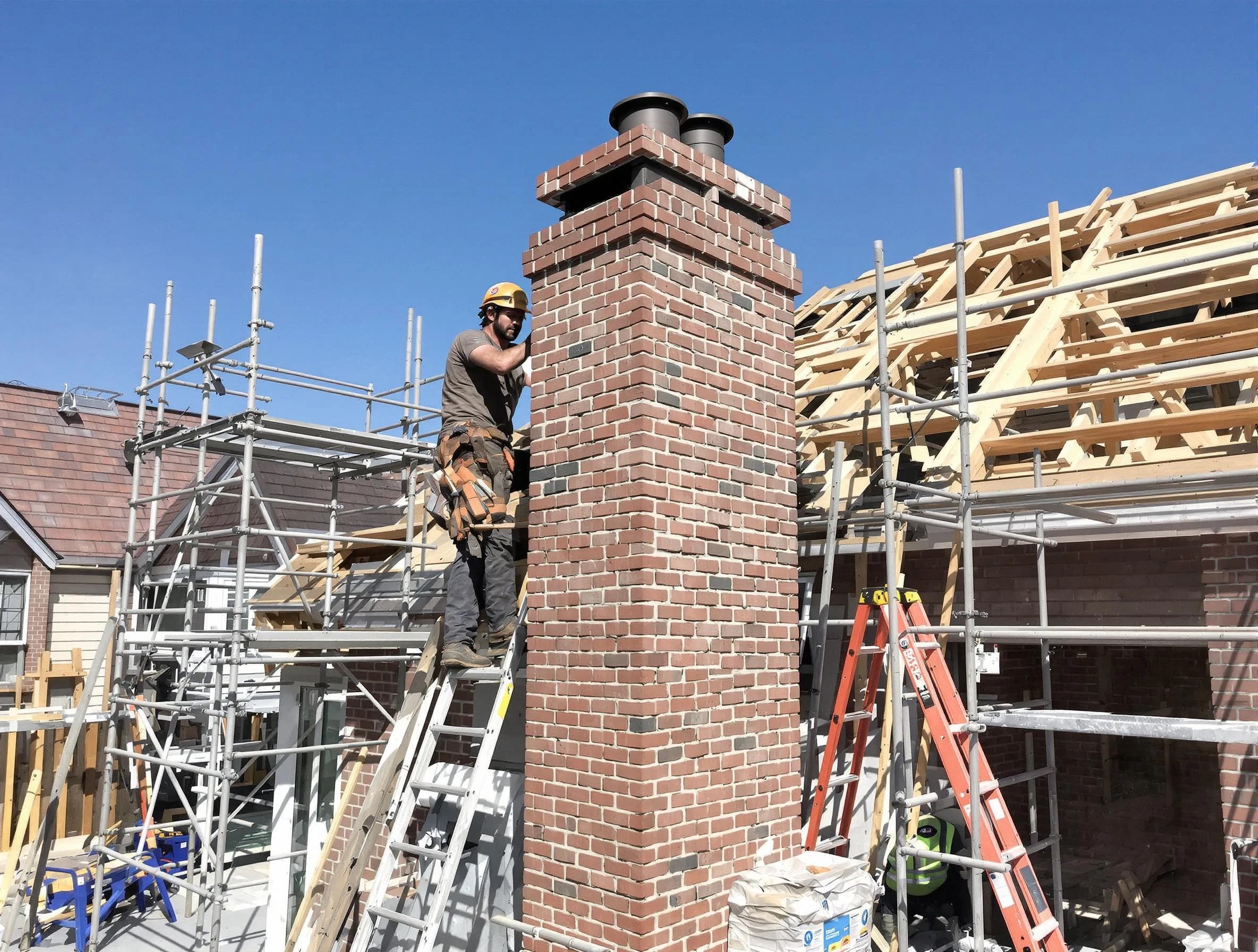 New chimney installation completed by Garfield Chimney Sweep in Garfield, NJ
