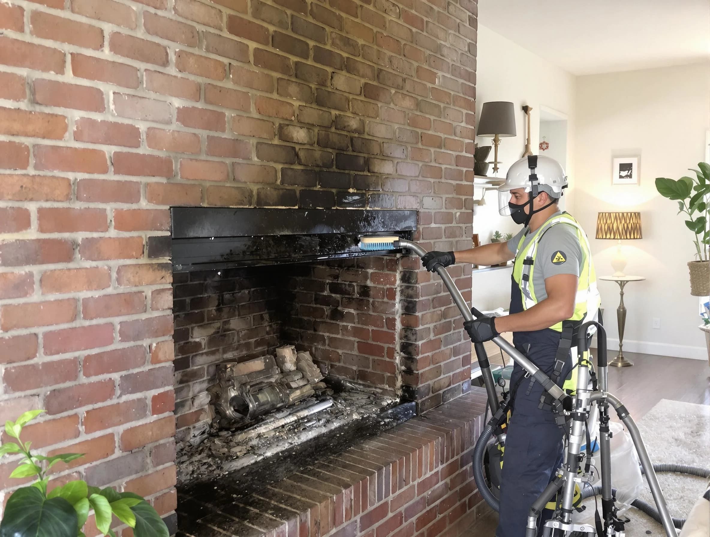Garfield Chimney Sweep providing fireplace cleaning services in Garfield, NJ