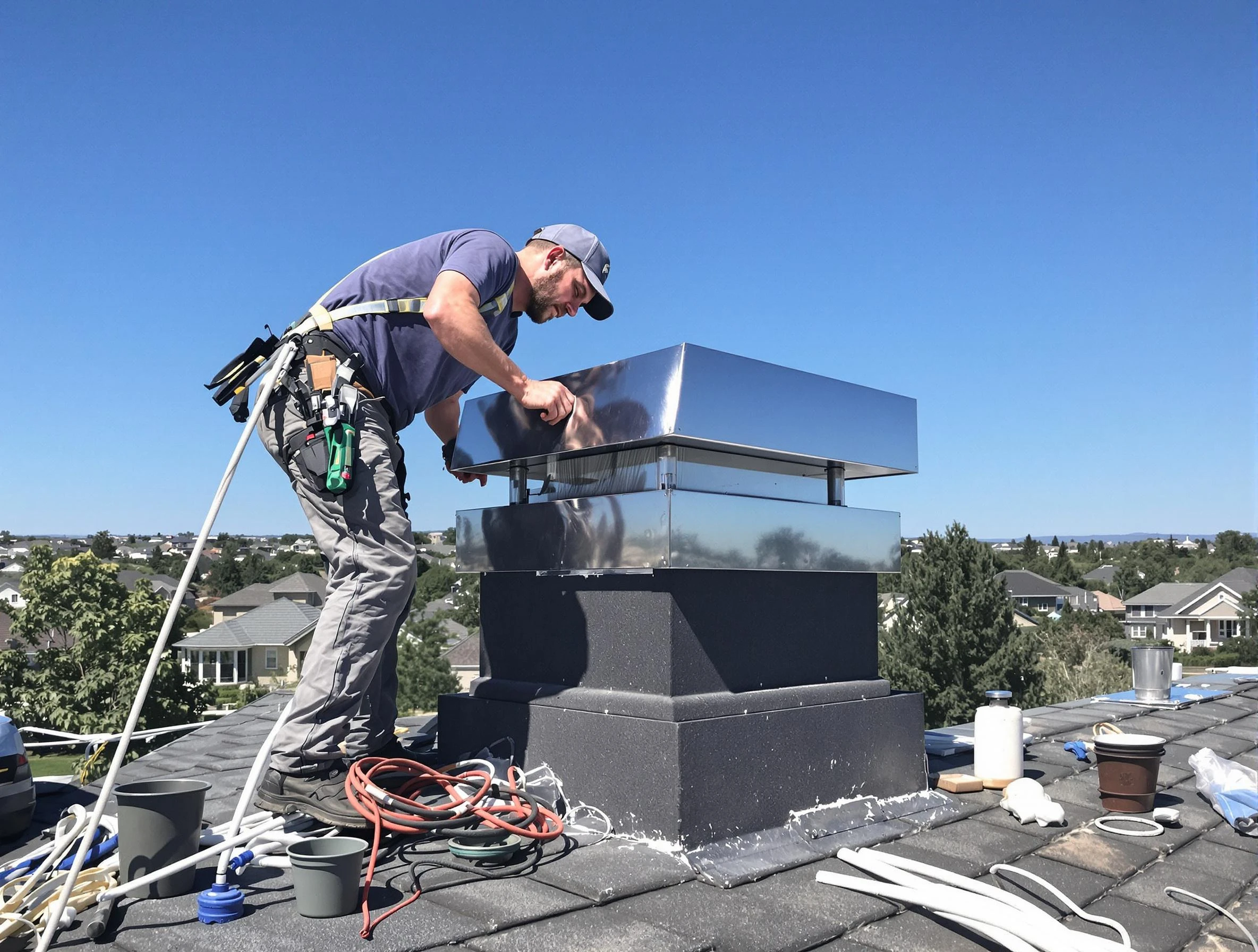 Chimney Cap Services service in Garfield, NJ